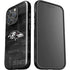 NFL Baltimore Ravens Black & White iPhone 16 Pro Impact Case